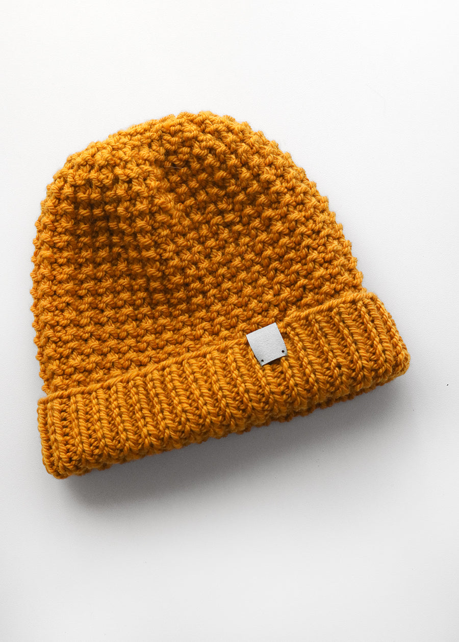 Roxana Reversible Beanie FREE Hat PDF Knitting Pattern