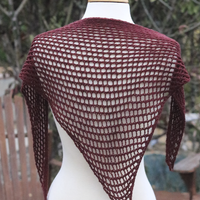 Crescendo Kerchief PDF Shawl Knitting Pattern