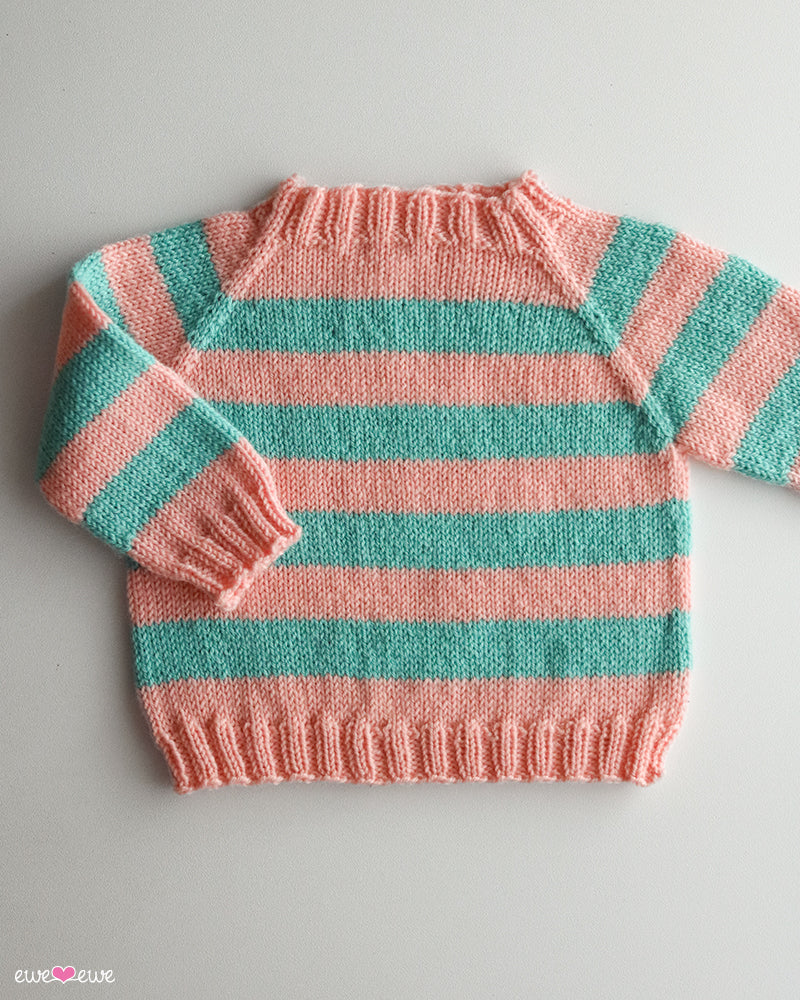 Cuddle Fluff Baby Pullover Sweater Yarn Kit – Ewe Ewe Yarns