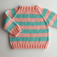 Cuddle Fluff Baby Pullover Sweater Yarn Kit