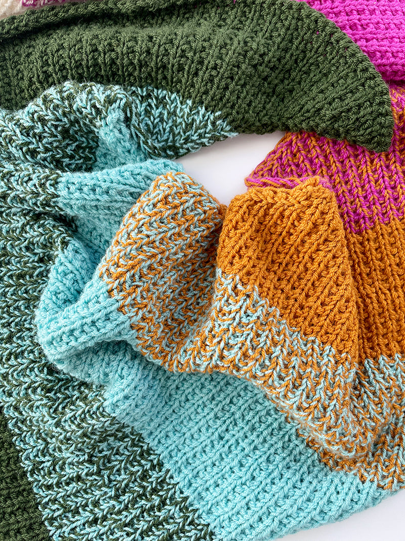 Fluffy Fusion Shawl FREE Knitting Pattern PDF