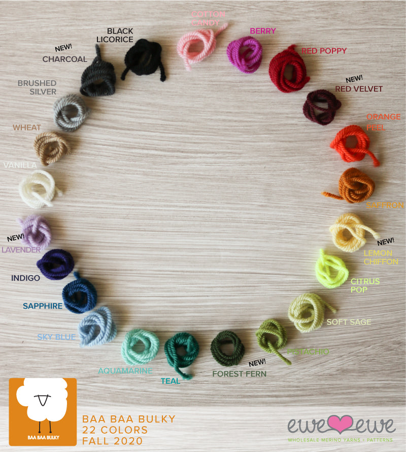Baa Baa Bulky Merino Yarn