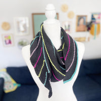 Color Parade Shawl + Hat Yarn Kit