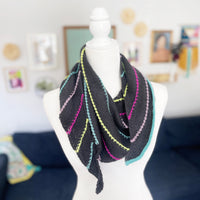 Color Parade Shawl + Hat Yarn Kit