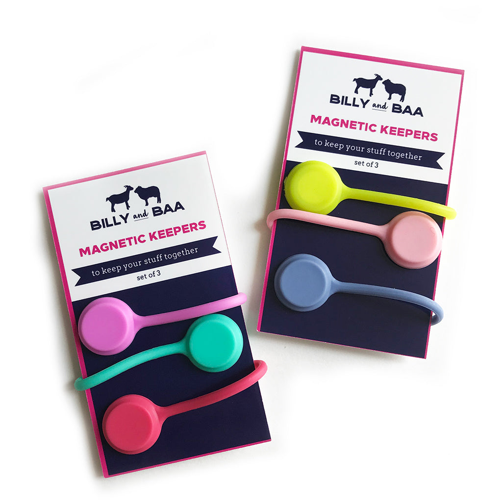 Magnetic Keepers for Knitting Supplies