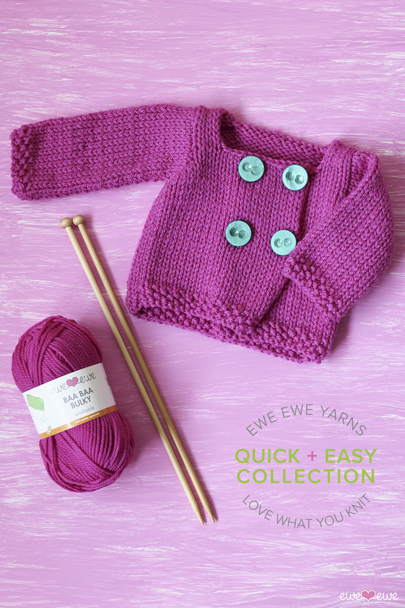 Breezy Baby Cardi FREE PDF Knitting Pattern