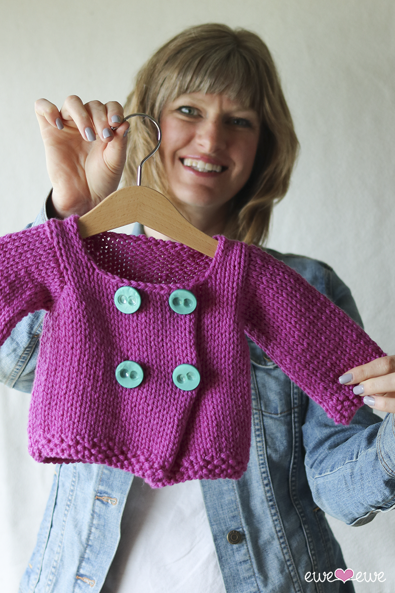 Breezy Baby Cardi FREE PDF Knitting Pattern