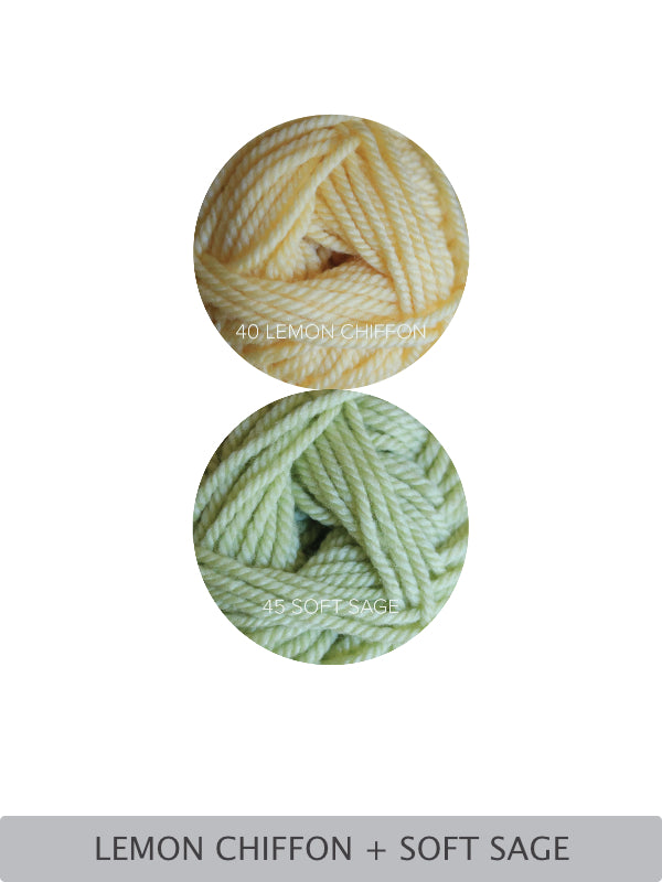 Easy As ABC Baby Pullover Sweater Yarn Kit