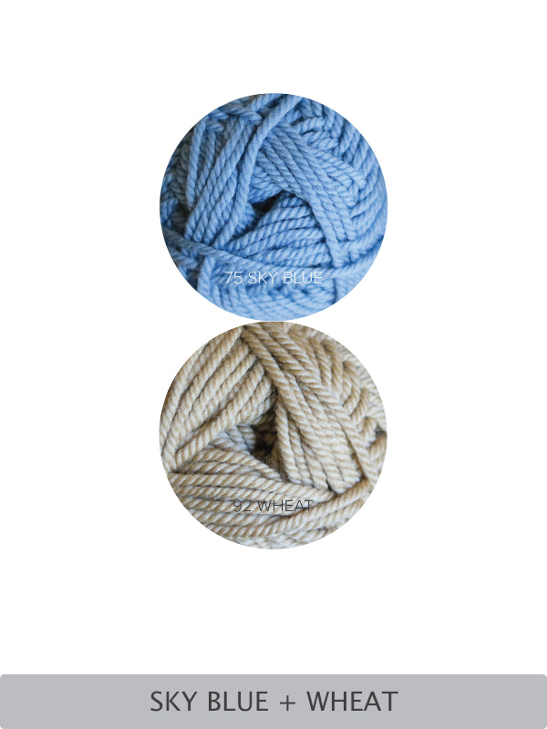 Easy As ABC Baby Pullover Sweater Yarn Kit
