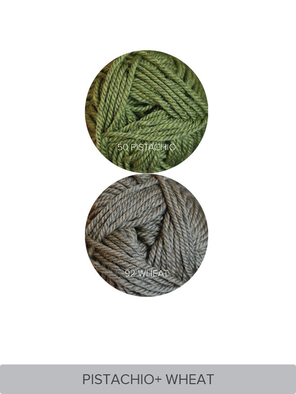 Easy Twisted Rib Beanie Yarn Knitting Kit