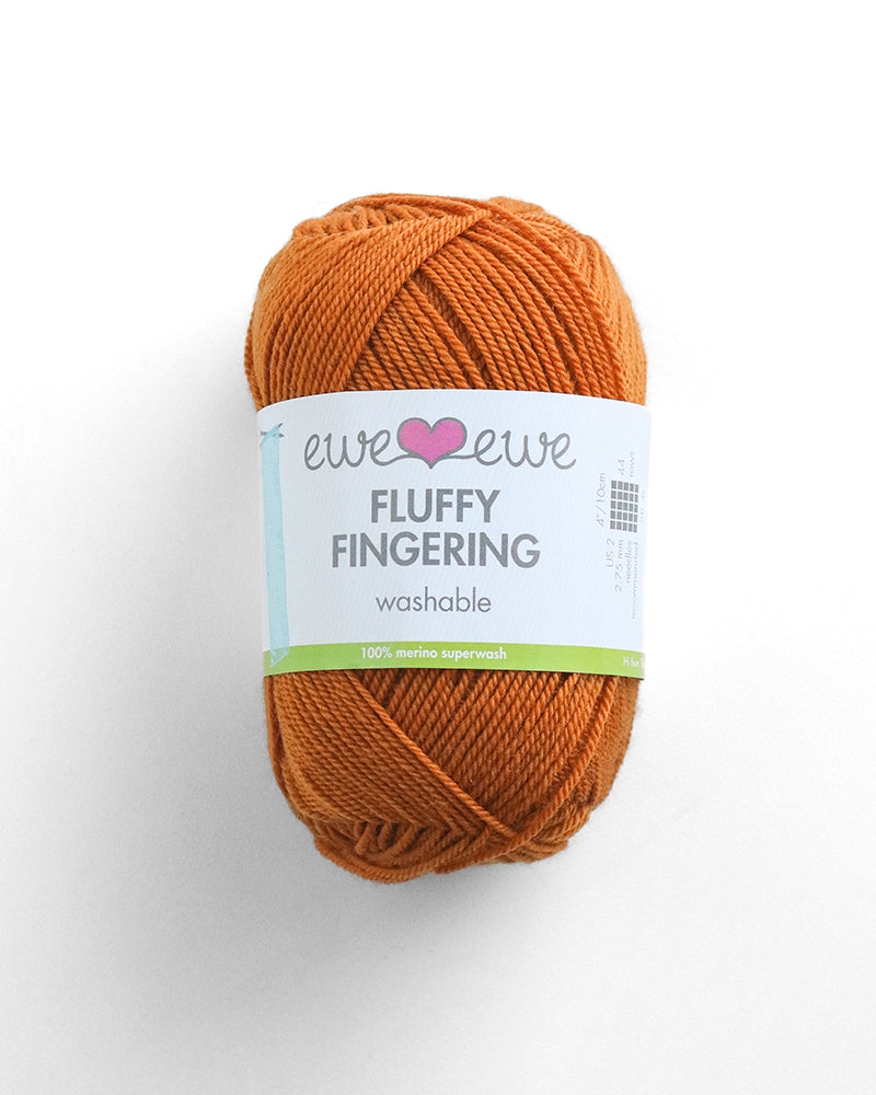 Fluffy Fingering Merino Yarn