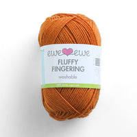 Fluffy Fingering Merino Yarn