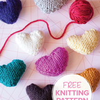 Ewe Ewe Heart Heart Free PDF Knitting Pattern