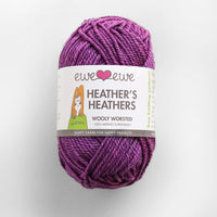 Heather's Heathers Worsted Weight Merino Yarn