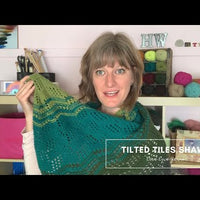 Tilted Tiles Shawl PDF Knitting Pattern