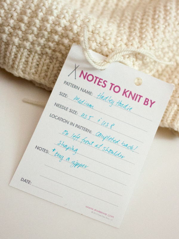 Notes To Knit By Knitting Notepads