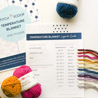 Temperature Blanket Starter Bundle Yarn Kit