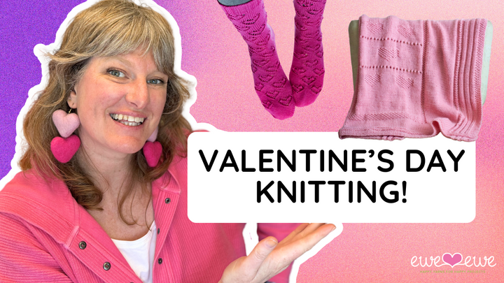 Valentine's Day Knitting Patterns with Hearts!