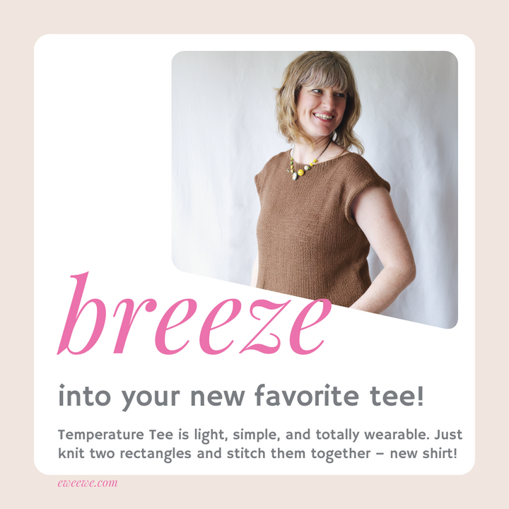 Temperature Tee – Free Knitting Pattern!