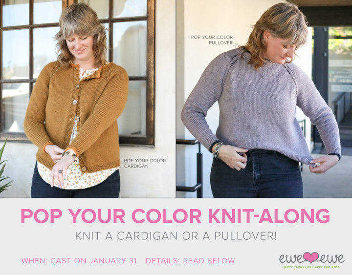 Join the Pop Your Color Knit-Along!