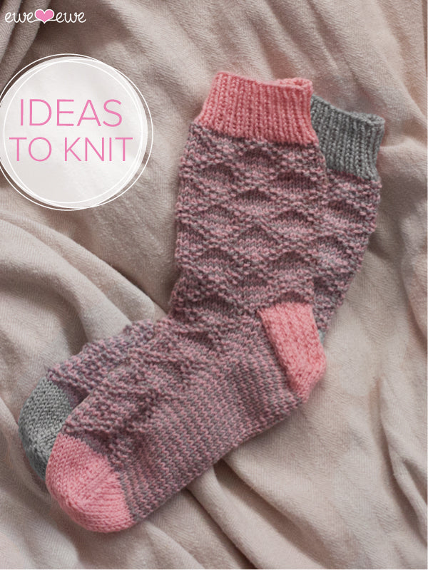 Serenity Slouch Socks {cozy socks knitting pattern}