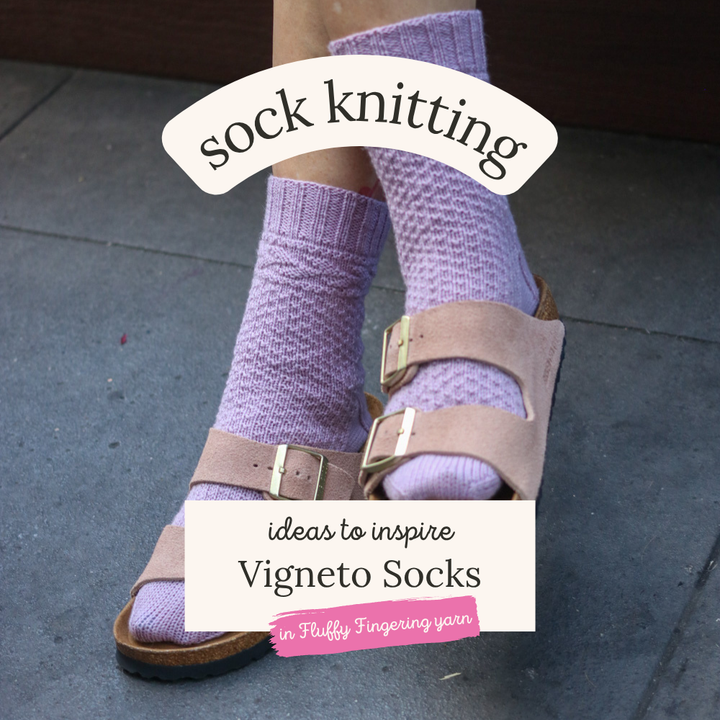 Vigneto Socks – Twisting Vines and Cozy Toes