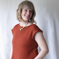 Temperature Tee FREE Tank Top Knitting Pattern for All Sizes