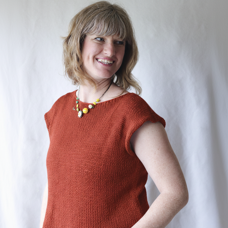 Temperature Tee FREE Tank Top Knitting Pattern for All Sizes
