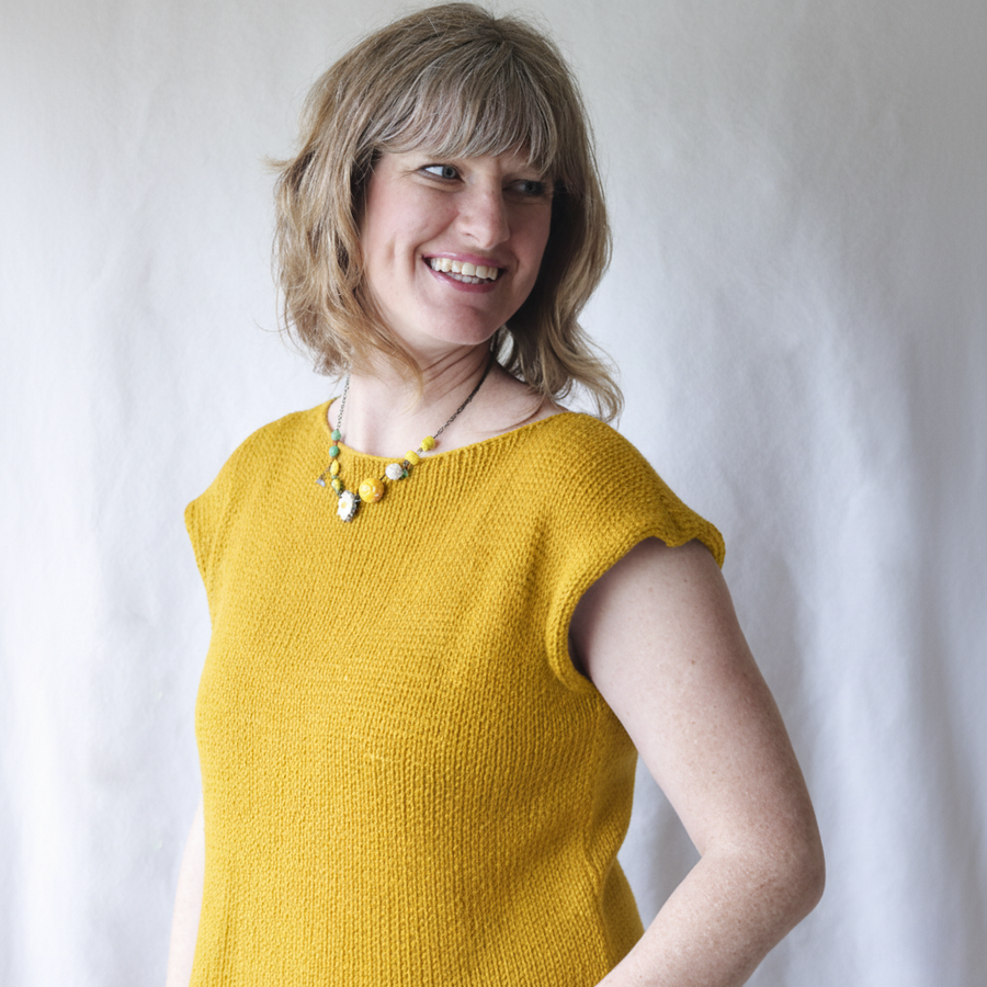 Temperature Tee FREE Tank Top Knitting Pattern for All Sizes