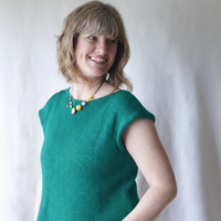 Temperature Tee FREE Tank Top Knitting Pattern for All Sizes