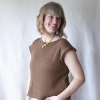Temperature Tee FREE Tank Top Knitting Pattern for All Sizes