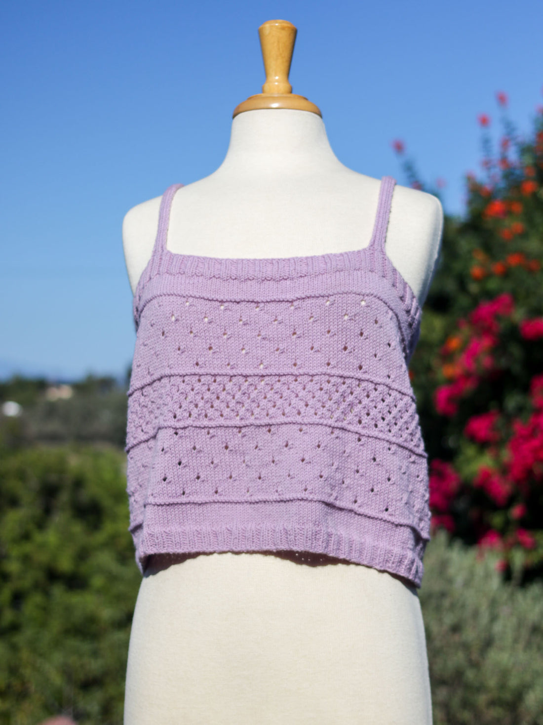 Clear Skies Tank – FREE PDF Knitting Pattern