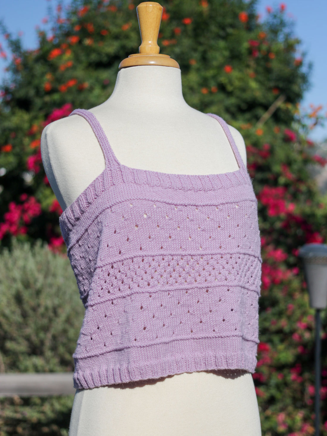 Clear Skies Tank – FREE PDF Knitting Pattern