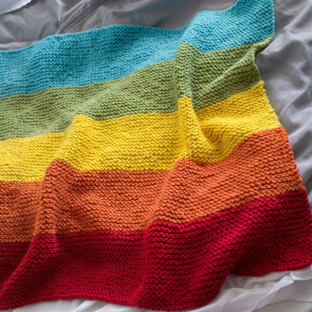 Big Bouncy Baby Blanket Yarn Kit