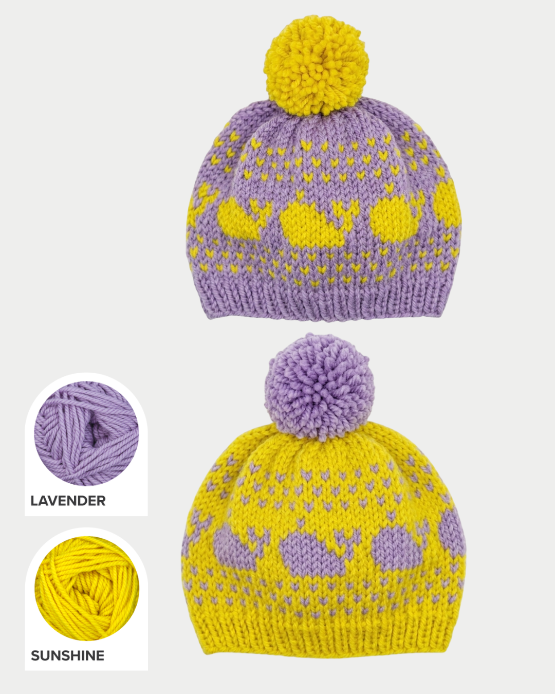 Preppy Hats Baby Yarn Kit