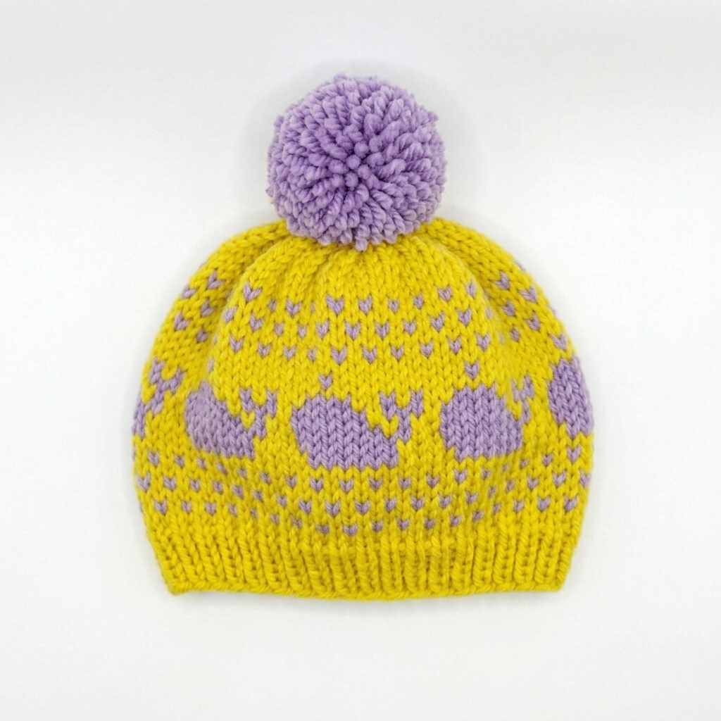 Preppy Hats PDF Knitting Pattern
