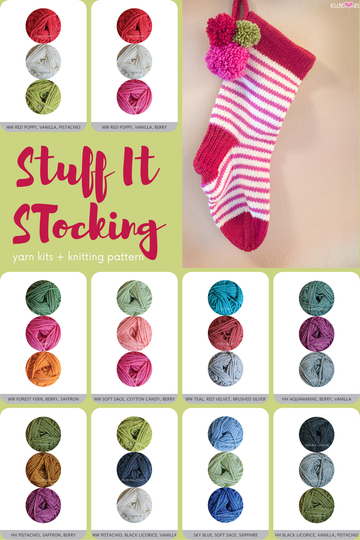 Stuff It Stocking Yarn and Pattern Kit