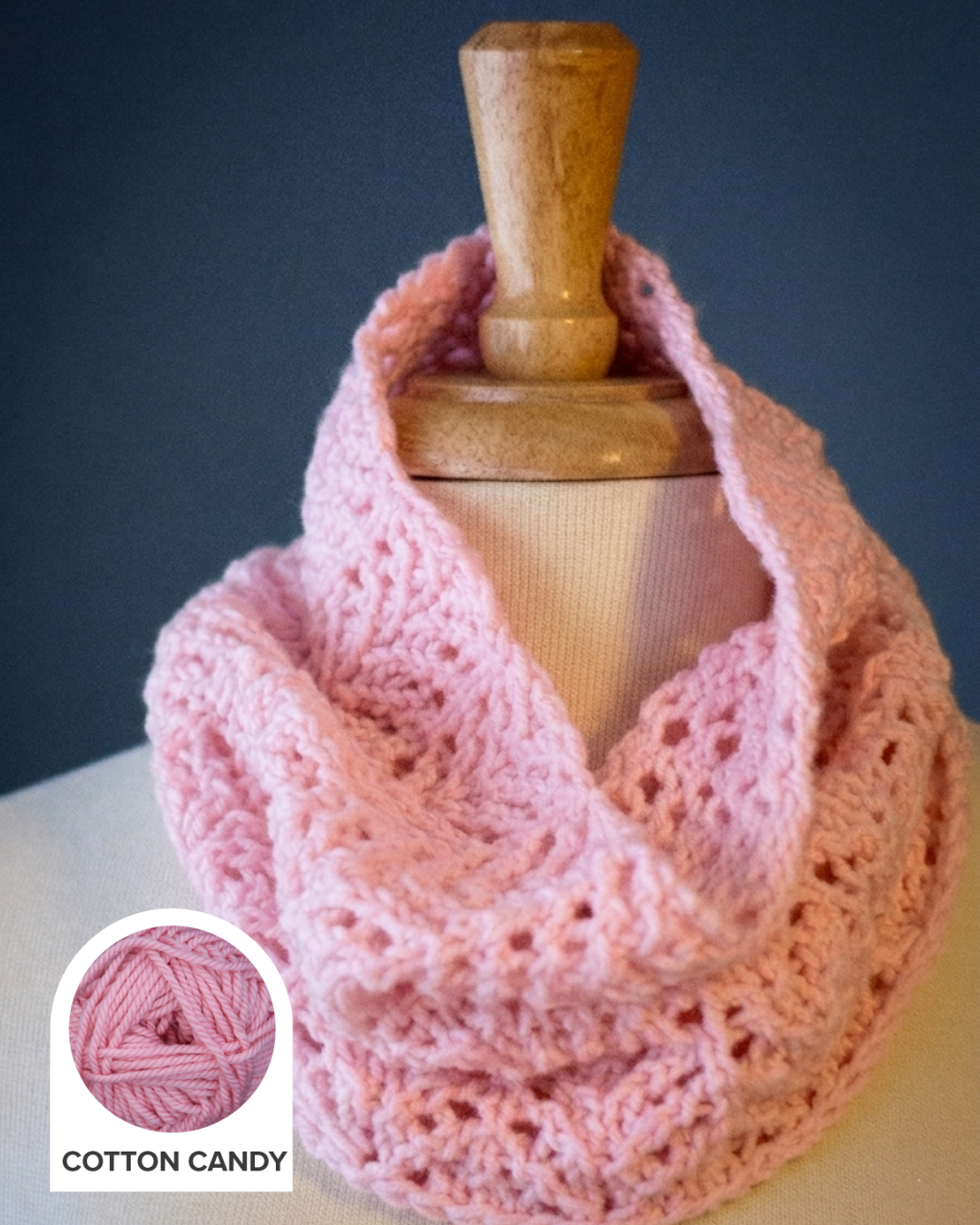Angel Food Cake Cowl Yarn Kit