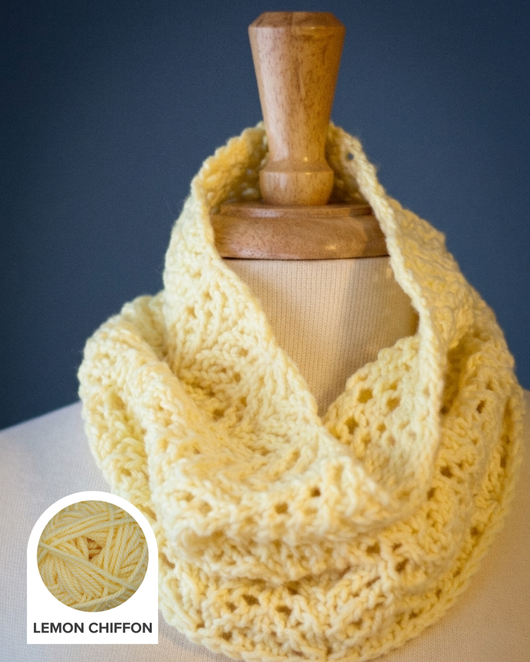 Angel Food Cake Cowl Yarn Kit
