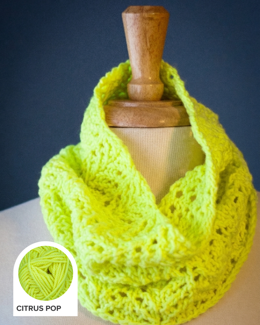 Angel Food Cake Cowl Yarn Kit
