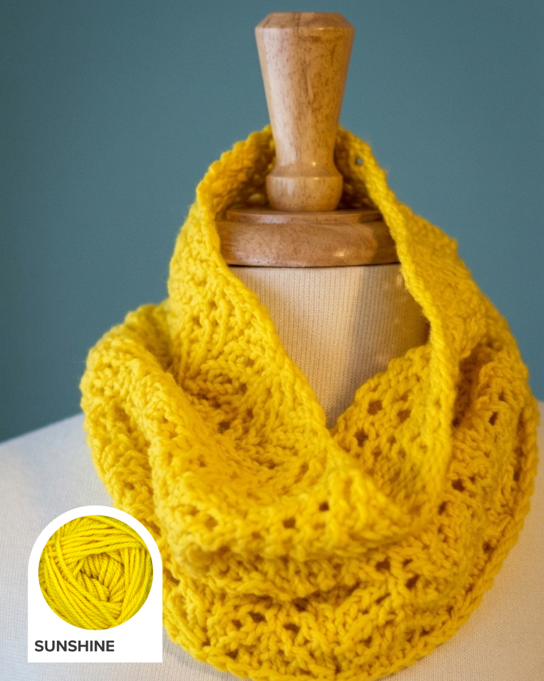Angel Food Cake Cowl Yarn Kit