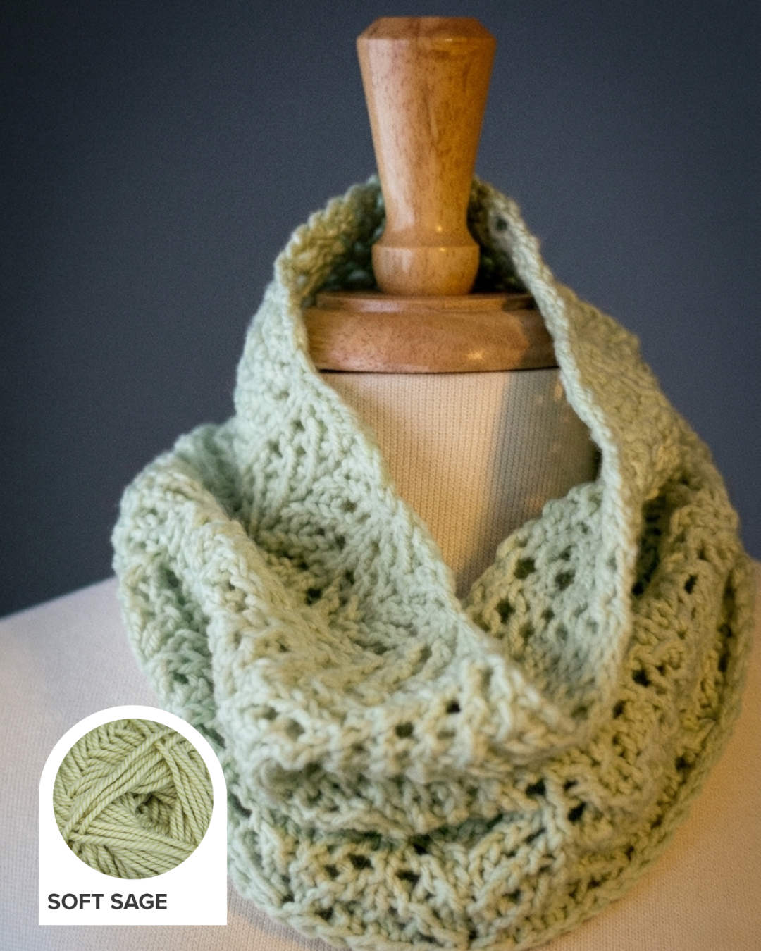 Angel Food Cake Cowl Yarn Kit