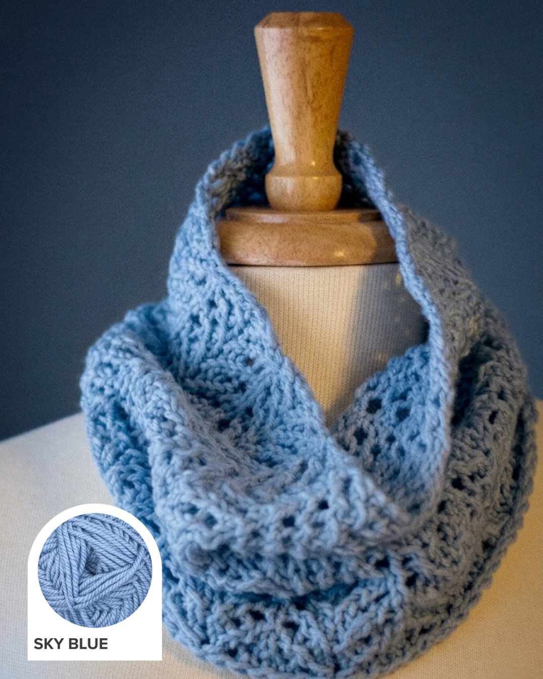 Angel Food Cake Cowl Yarn Kit