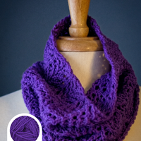 Angel Food Cake Cowl Yarn Kit