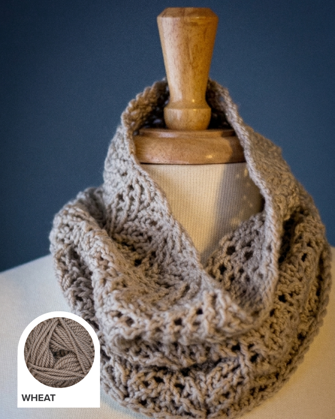 Angel Food Cake Cowl Yarn Kit