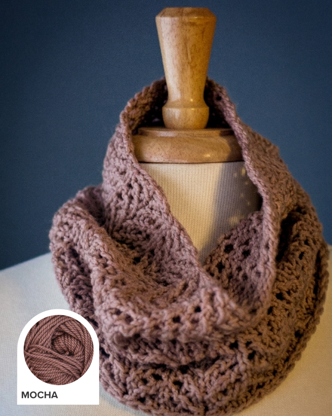 Angel Food Cake Cowl Yarn Kit