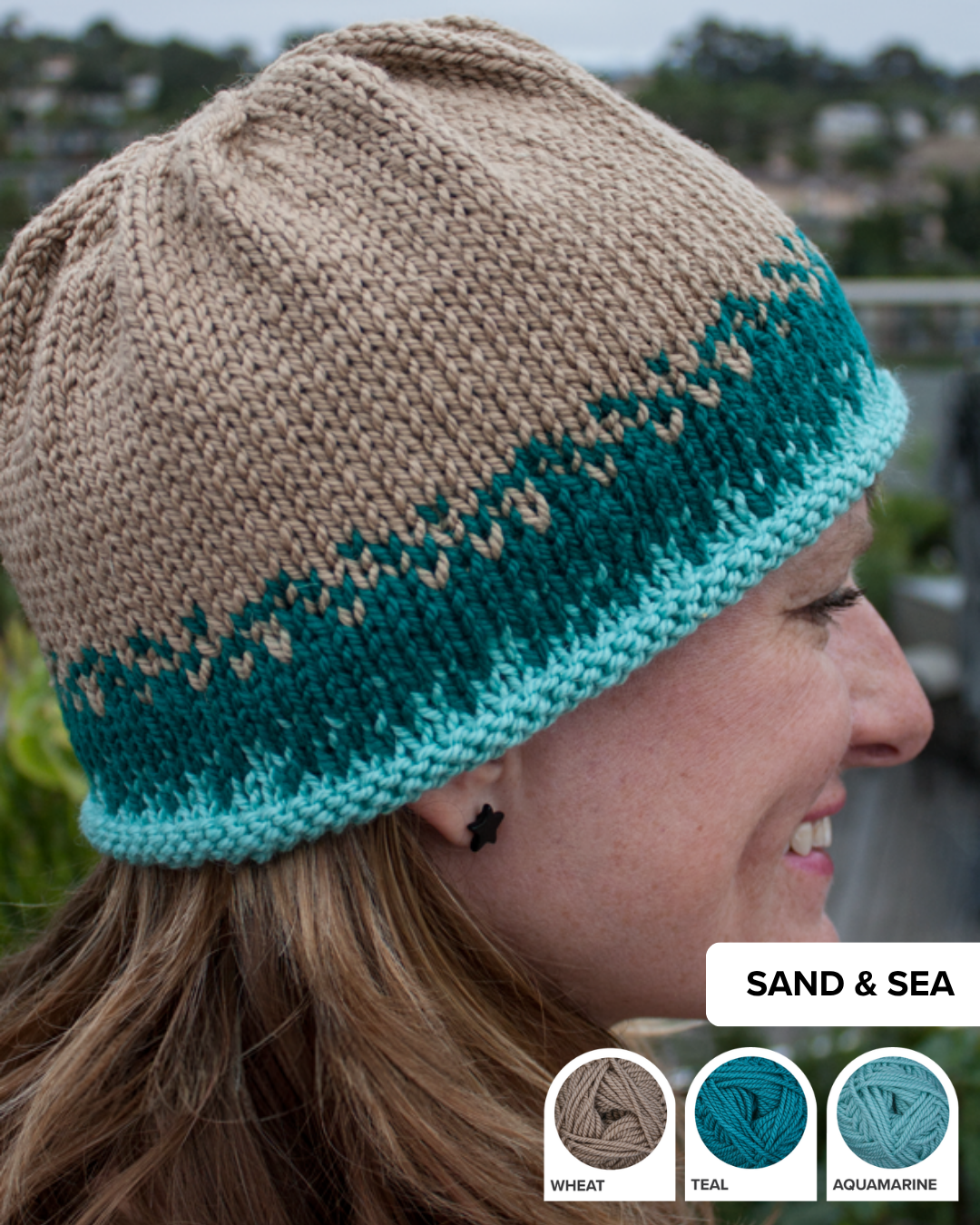 Sand & Sea Hat Yarn Kit