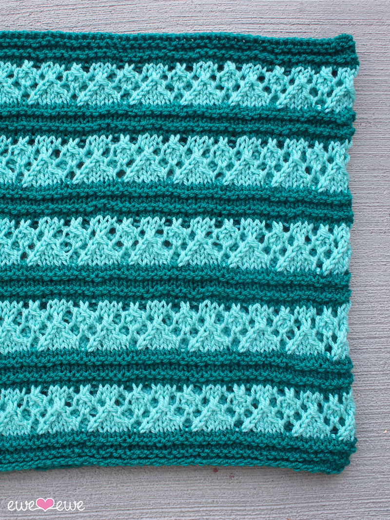 Rush Cowl PDF Lace Neckwarmer Knitting Pattern