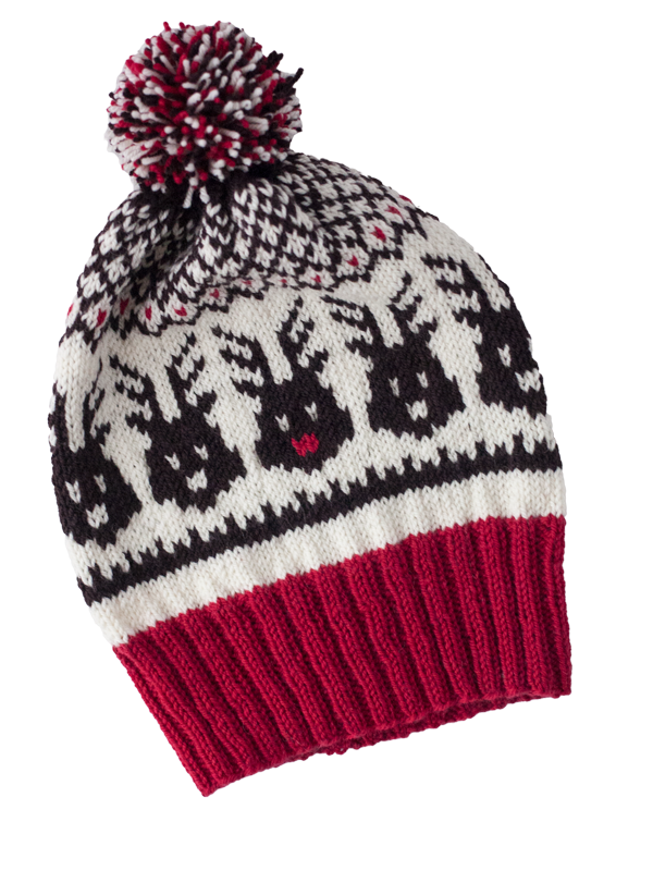 Head to the Sleigh Hat Knitting Kit