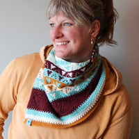 Ewe Heart Cowl PDF Knitting Pattern